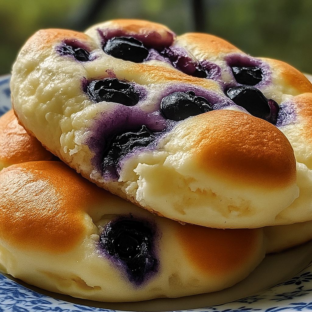 Blueberry Fluffy Cottage Cheese Cloud Bread – Soft, Sweet & Easy 6 blueberry fluffy cottage cheese cloud bread 2